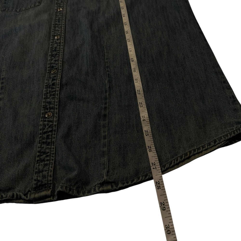 Vintage Wrangler Blues Denim Shirt/Jacket in a Faded Blue - Picture 9 of 12